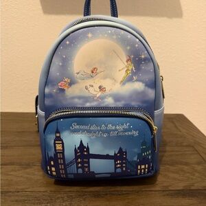 Loungefly Blue Peter Pan Backpack